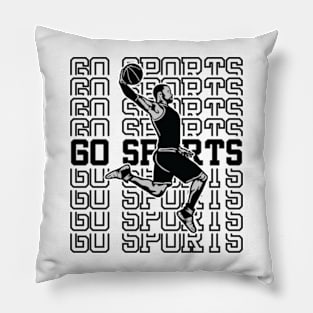 Go Sports basketball Pillow