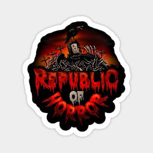 Republic of Horror Logo Magnet