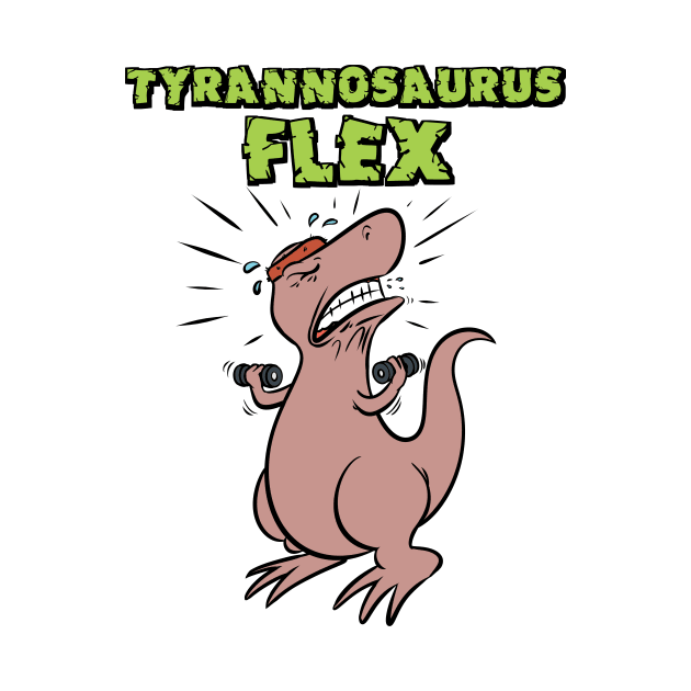 Tyrannosaurus Flex by TalesOfAbsurdity