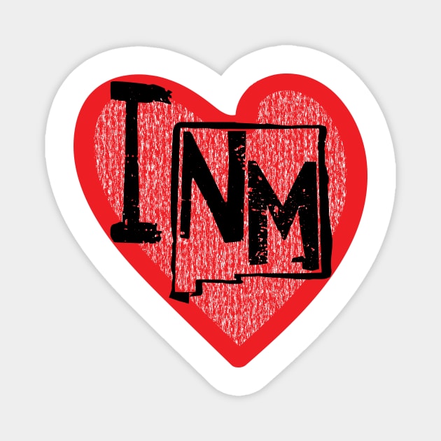 I Love New Mexico I Heart New Mexico Magnet by pelagio