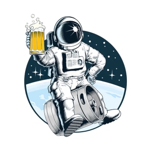 Astronaut Beer T-Shirt