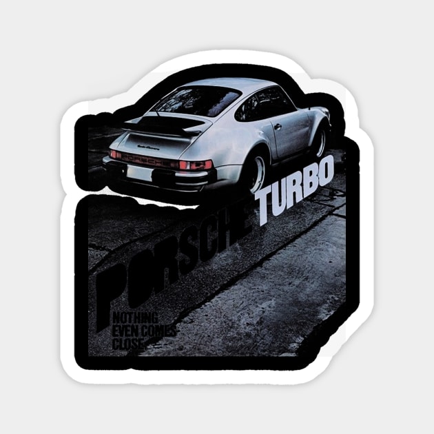 turbo  classic Magnet by retroracing