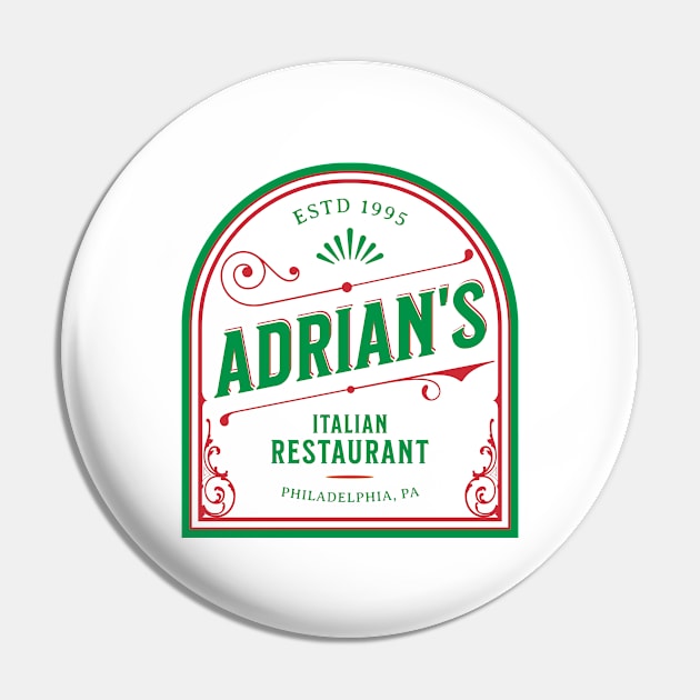 Adrian's Italian Restaurant Pin by Three Meat Curry