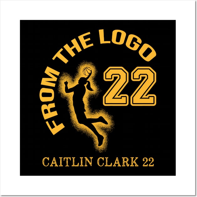 From The Logo 22 Caitlin Clark Poster, Caitlin Clark Poster