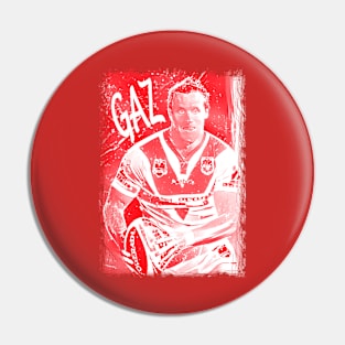 St George-Illawarra Dragons - Mark Gasnier - GAZ Pin