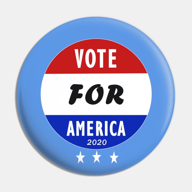 Vote for America 2020 Pin by wael store