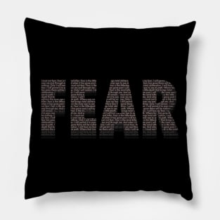 Litany Against Fear Pillow