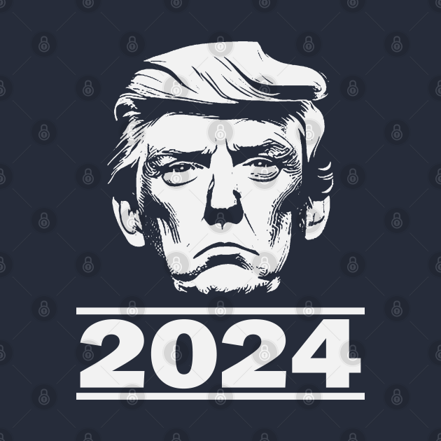 Donald Trump 2024 Mugshot Donald Trump Mugshot TShirt TeePublic