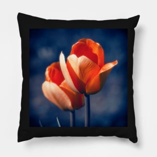 Tulips Flowers Pillow