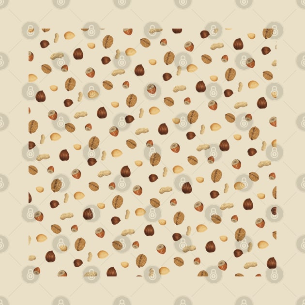 Crazy Nuts Pattern by Scrabbly Doodles