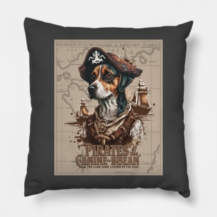 Pirate of the Cannine-Bbean Pillow