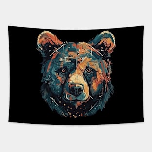 Boho bear Tapestry