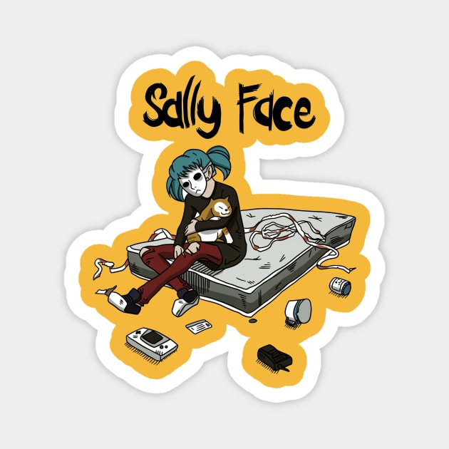 Sally Face Magnet by kexa