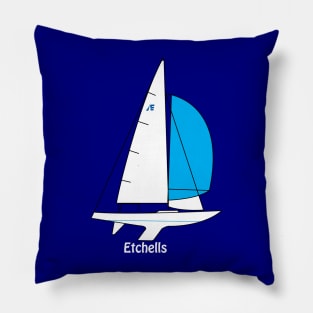 International Etchells Class Sailboat Pillow