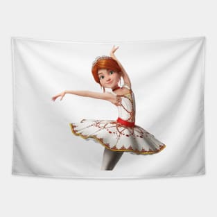 ballerina beautifull slow motion Tapestry