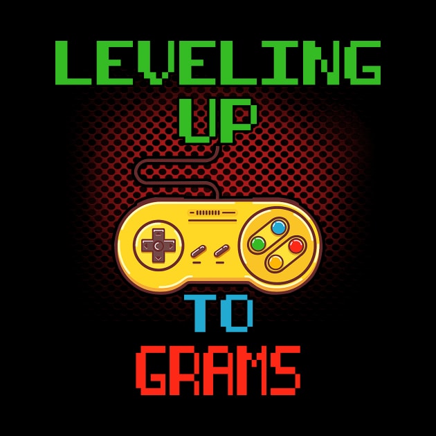 Promoted To GRAMS T-Shirt Unlocked Gamer Leveling Up by wcfrance4