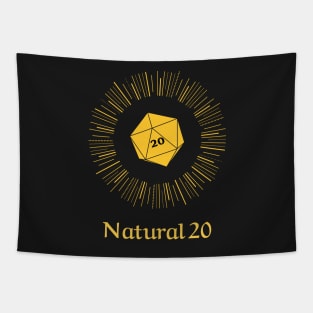 Natural 20 Tapestry