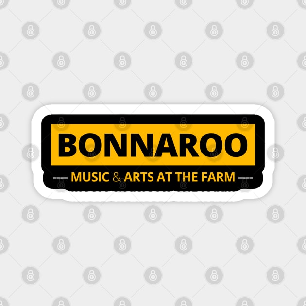 Bonnaroo - Music and Arts at the Farm Magnet by tatzkirosales-shirt-store