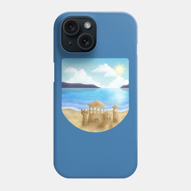 Sand castle(With love) Phone Case by CleanRain3675