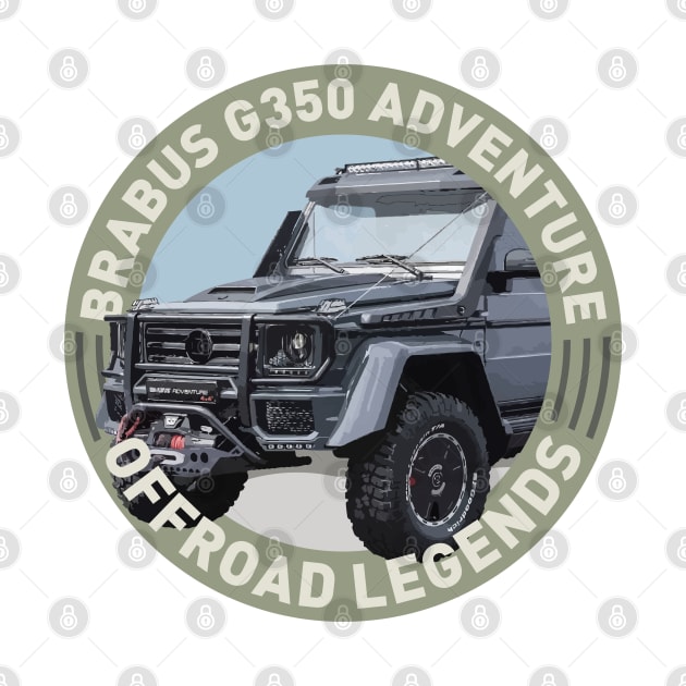 4x4 Offroad Legends: Mercedes-Benz Brabus G350 Adventure by OFFROAD-DESIGNS