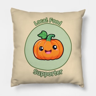 Local Food Supporter - Pumpkin Pillow