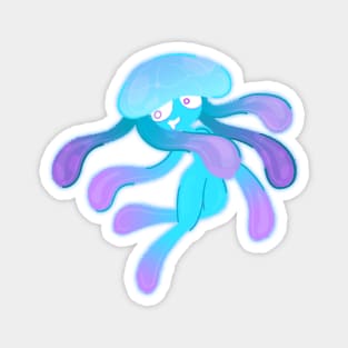 Jellyfish Girl Magnet