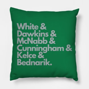 Philadelphia Eagles Legends Pillow