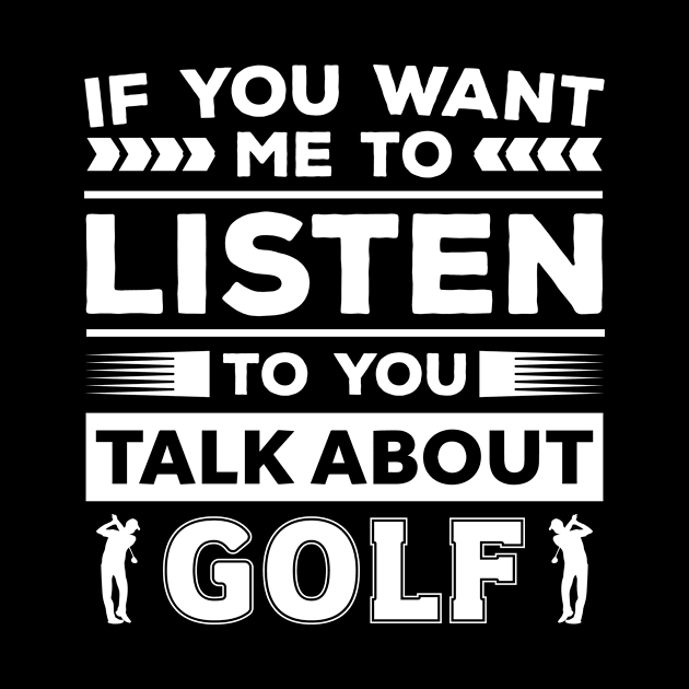 Talk About Golf by Mad Art