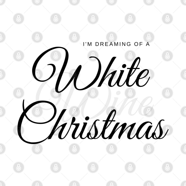 I'm dreaming of a White (Wine) Christmas by Booze Logic