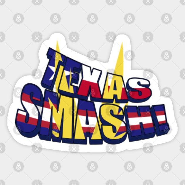 Texas Smash My Hero Academia Sticker Teepublic Uk