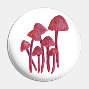 Pink mushrooms Pin