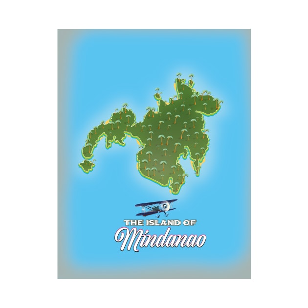 Mindanao island map by nickemporium1