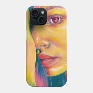 Portrait girl Phone Case