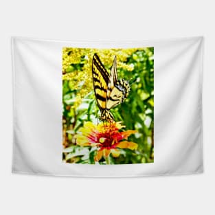 Yellow Butterfly Tapestry