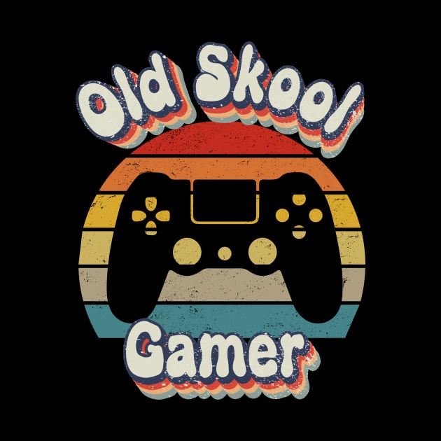 Old Skool Vintage Gamer Shirt by Silly Pup Creations