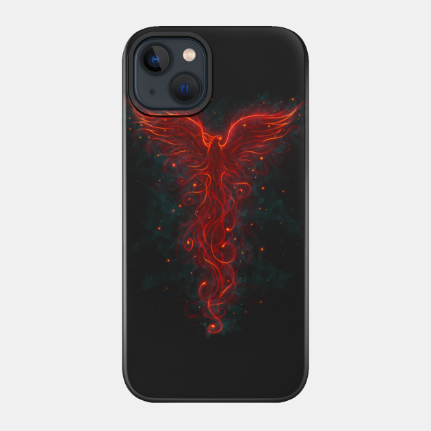 The Heat of Illusion - Phoenix - Phone Case