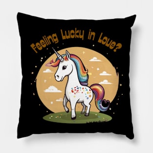 Feeling Lucky in Love? Pillow
