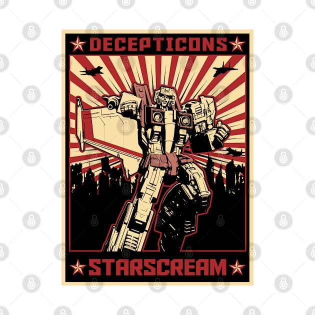 STARSCREAM PROPAGANDA by ROBZILLA