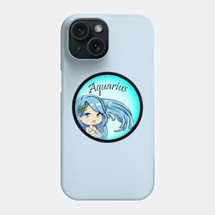 Aquarius Zodiac Astrology Phone Case