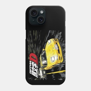 FD3S VS AE86 NIGHT TOUGE DRIFTING Phone Case