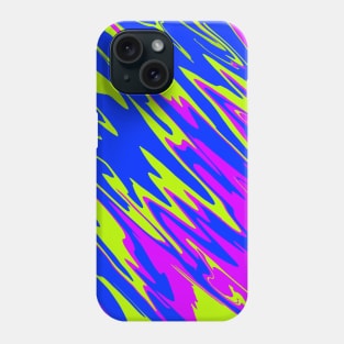 Spray Paint Pink Lime Blue Phone Case