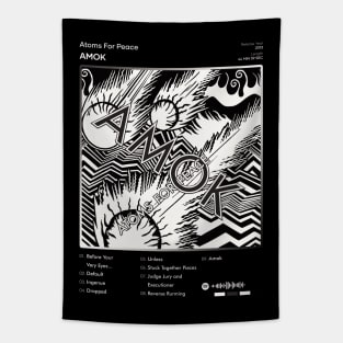 Atoms For Peace - AMOK Tracklist Album Tapestry