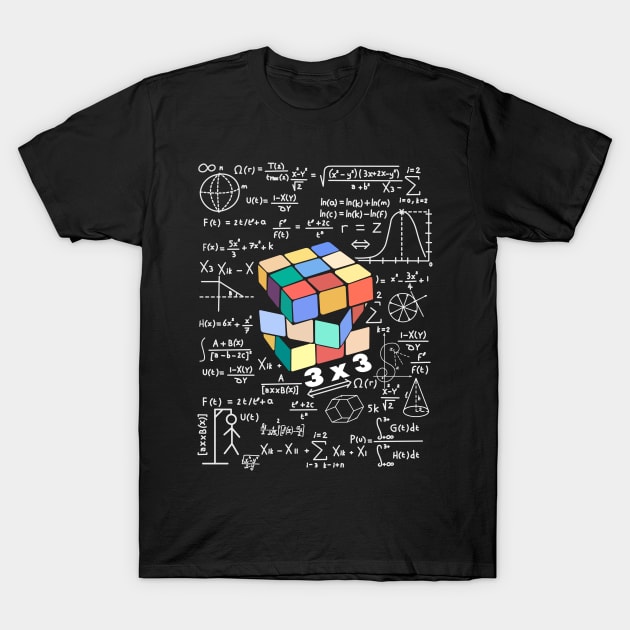 Rubik Cube Math T Shirt Rubik Cube Math T Shirt