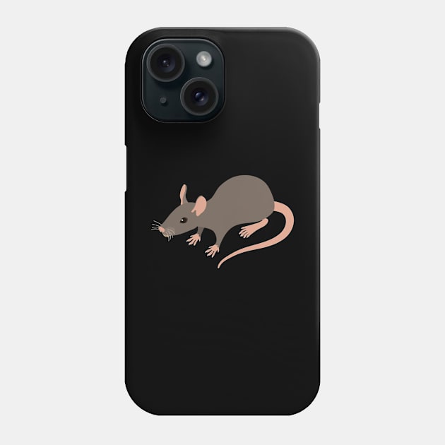 Rat Design - Gift for Rat Lovers Phone Case by giftideas