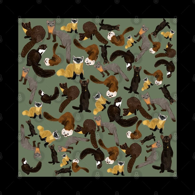 Marten species pattern by belettelepink