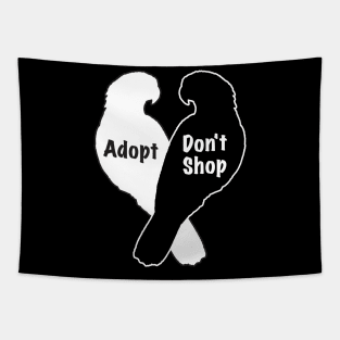 Parrot Rescue Adoption Don't Shop Tapestry