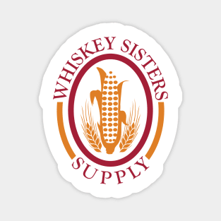 Whiskey Sisters Supply Logo Magnet