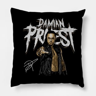 Damian Priest Pose Pillow