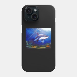 the great predator of the reef Phone Case