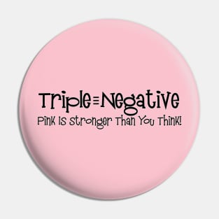 Triple Negative Breast Cancer Pin